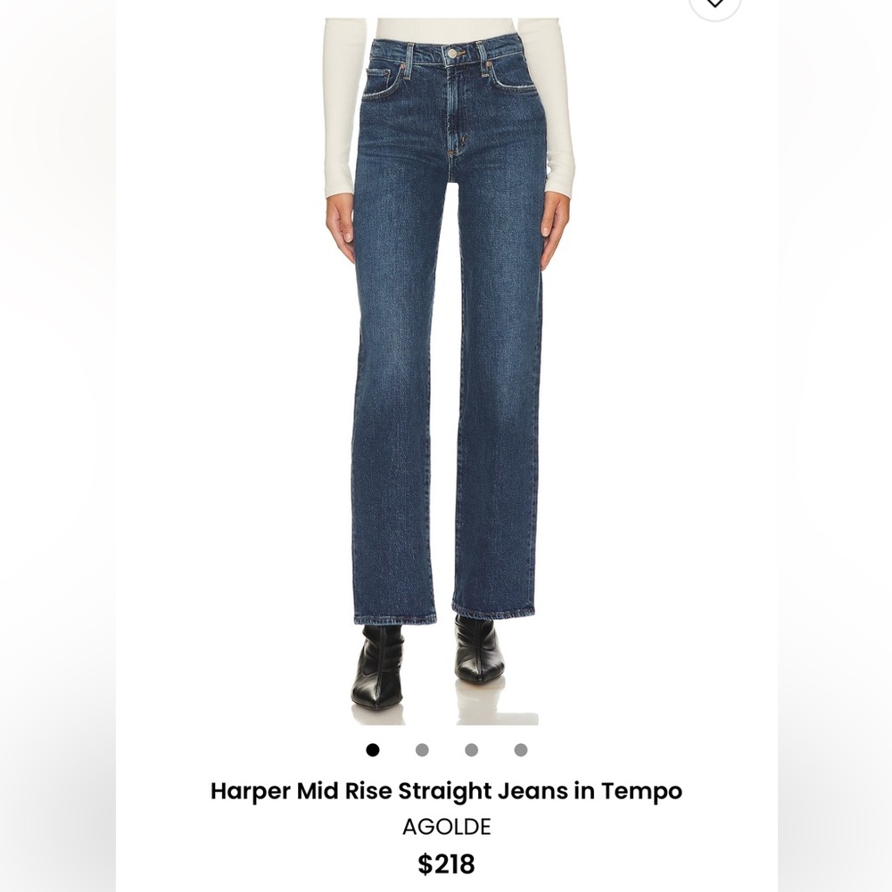 Agolde Mid Rise Harper Jean | Size 25